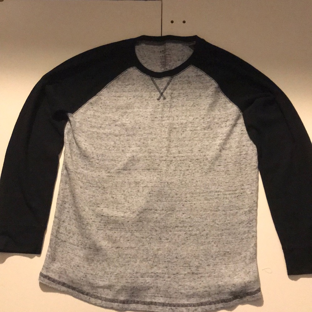 Black/ grey shirt